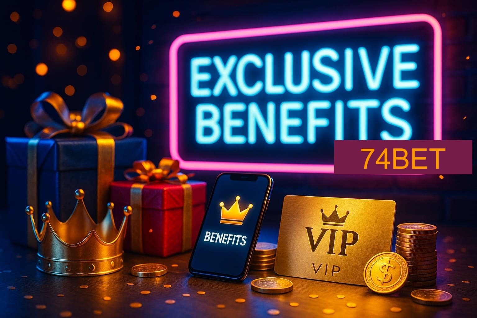 Benefícios do 74BET