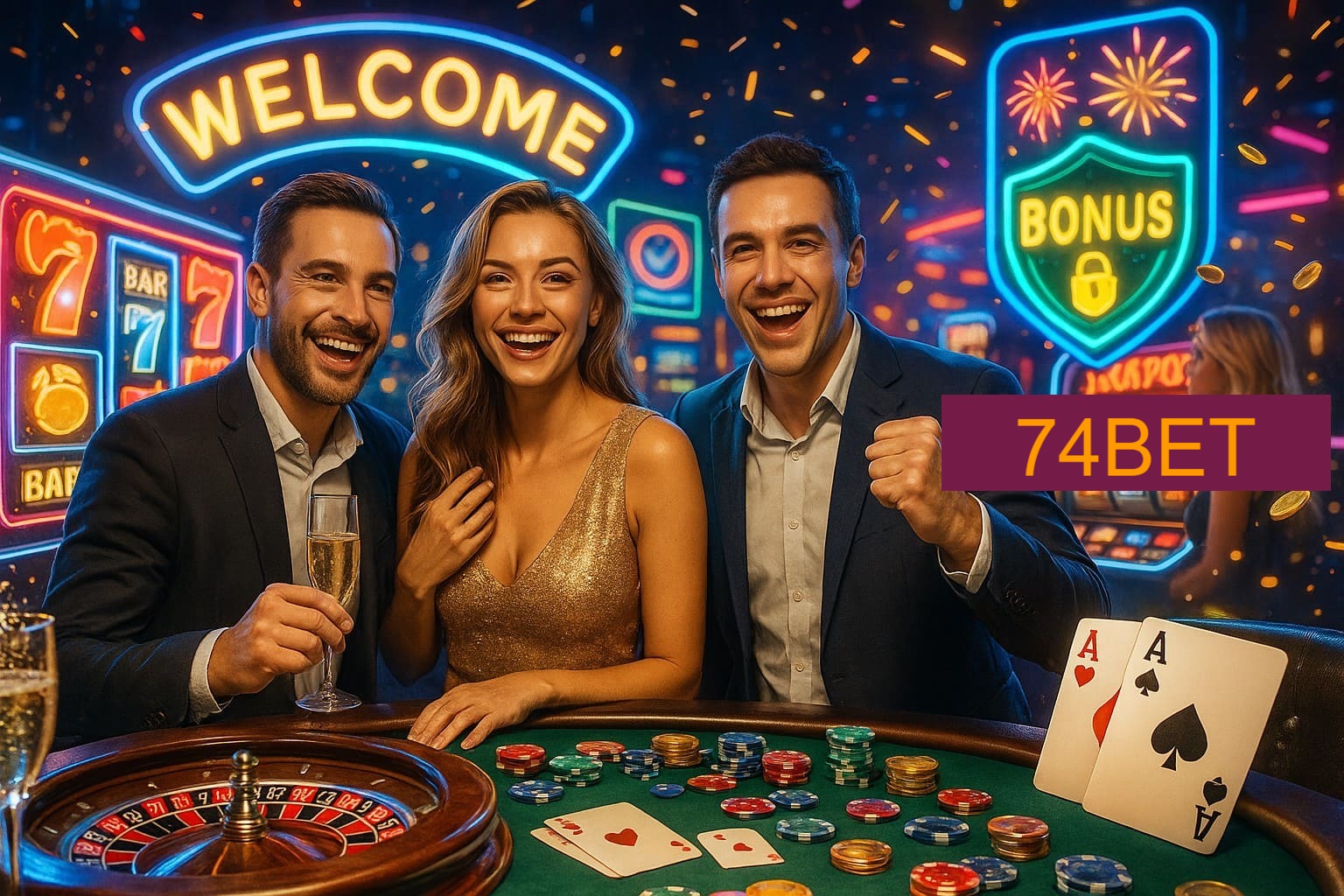 Jogos emocionantes no 74BET