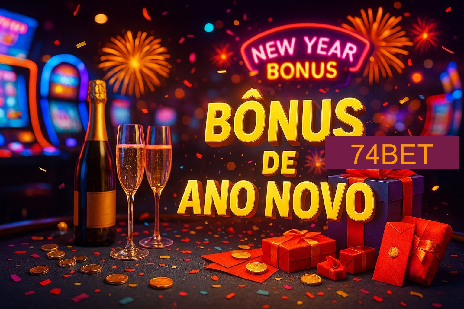Promoções de Ano Novo no 74BET